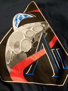 Nasa Artemis II T Shirt Mens Large Latest Space Technology Science Staff Merch